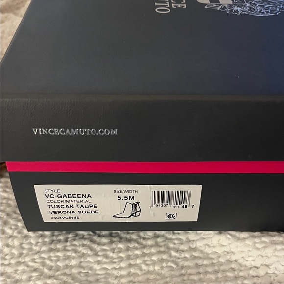 Vince Camuto Tan Suede Ankle Booties - Picture 3 of 5